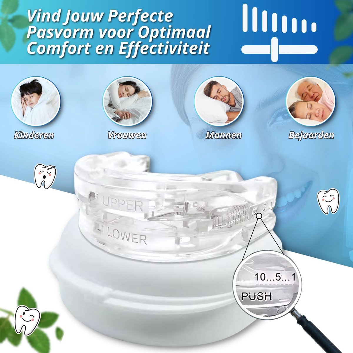 Professional Intelligent Adjustable Anti-Snoring Device
