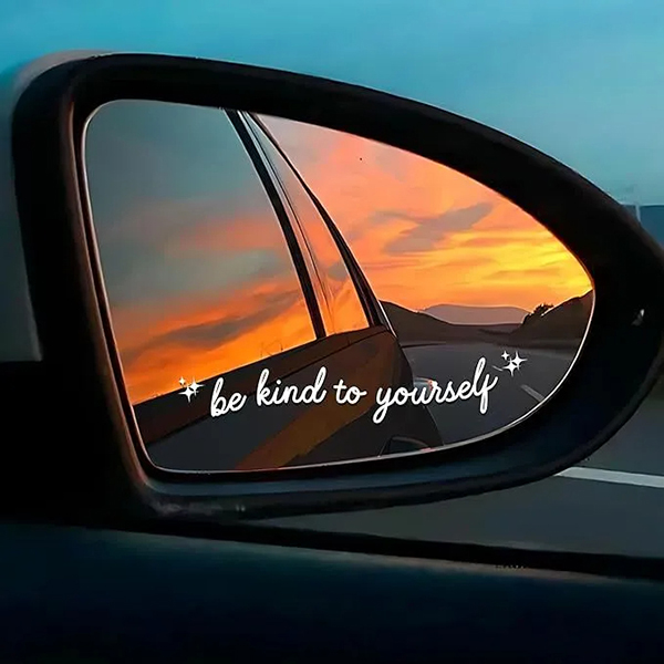🔥2025 New Car Rearview Mirror Sticker