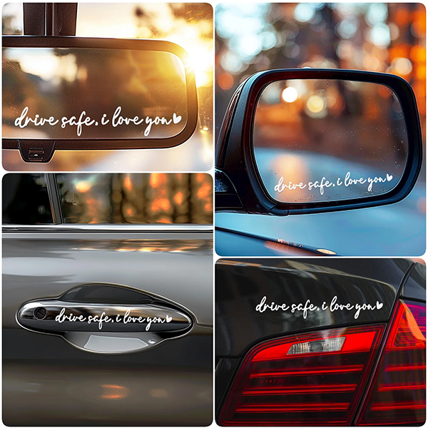 🔥2025 New Car Rearview Mirror Sticker