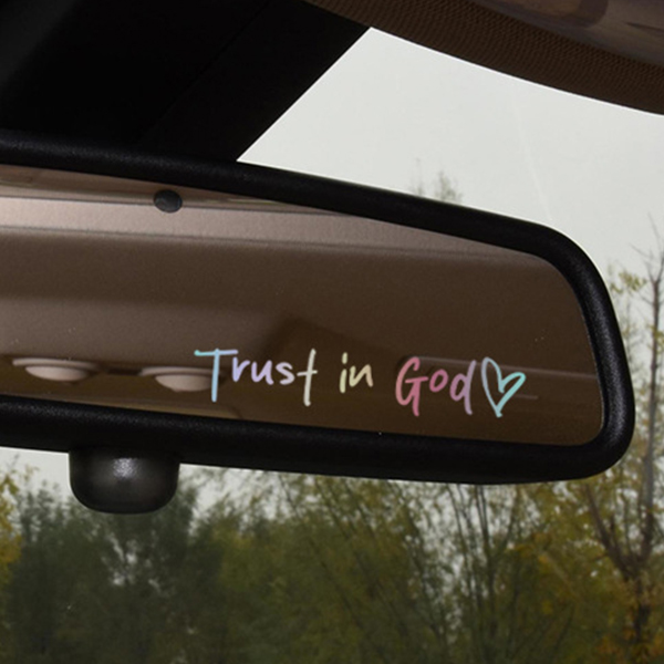 🔥2025 New Car Rearview Mirror Sticker