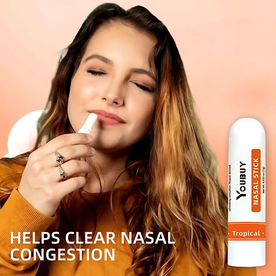 Breathe Instantly: Natural Nasal Stick for Clarity and Freshness