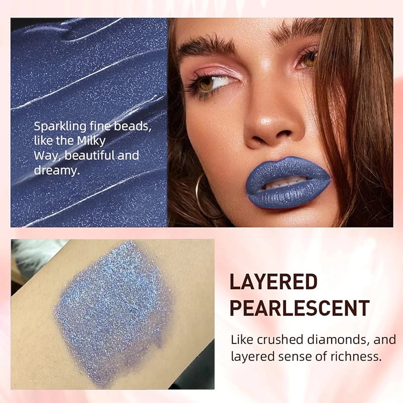 (Hot Sale-40% OFF)Metallic Liquid Diamond Glitter Lipstick