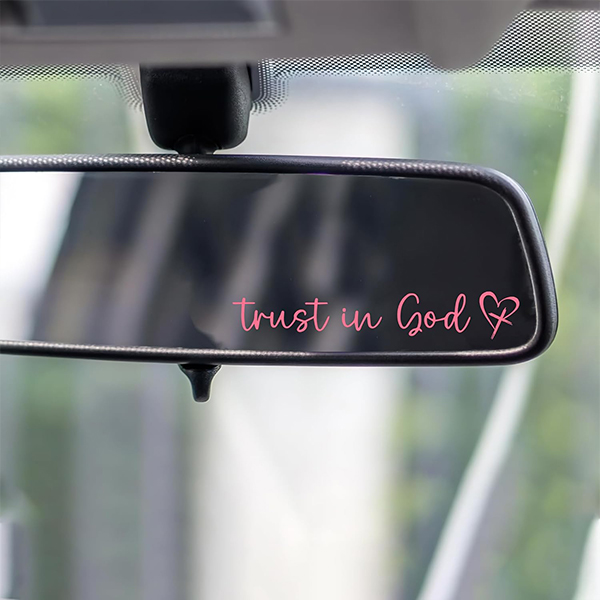 Trust in God Car Decal Sticker 