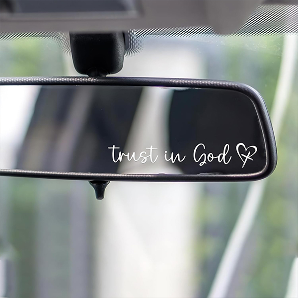 Trust in God Car Decal Sticker 