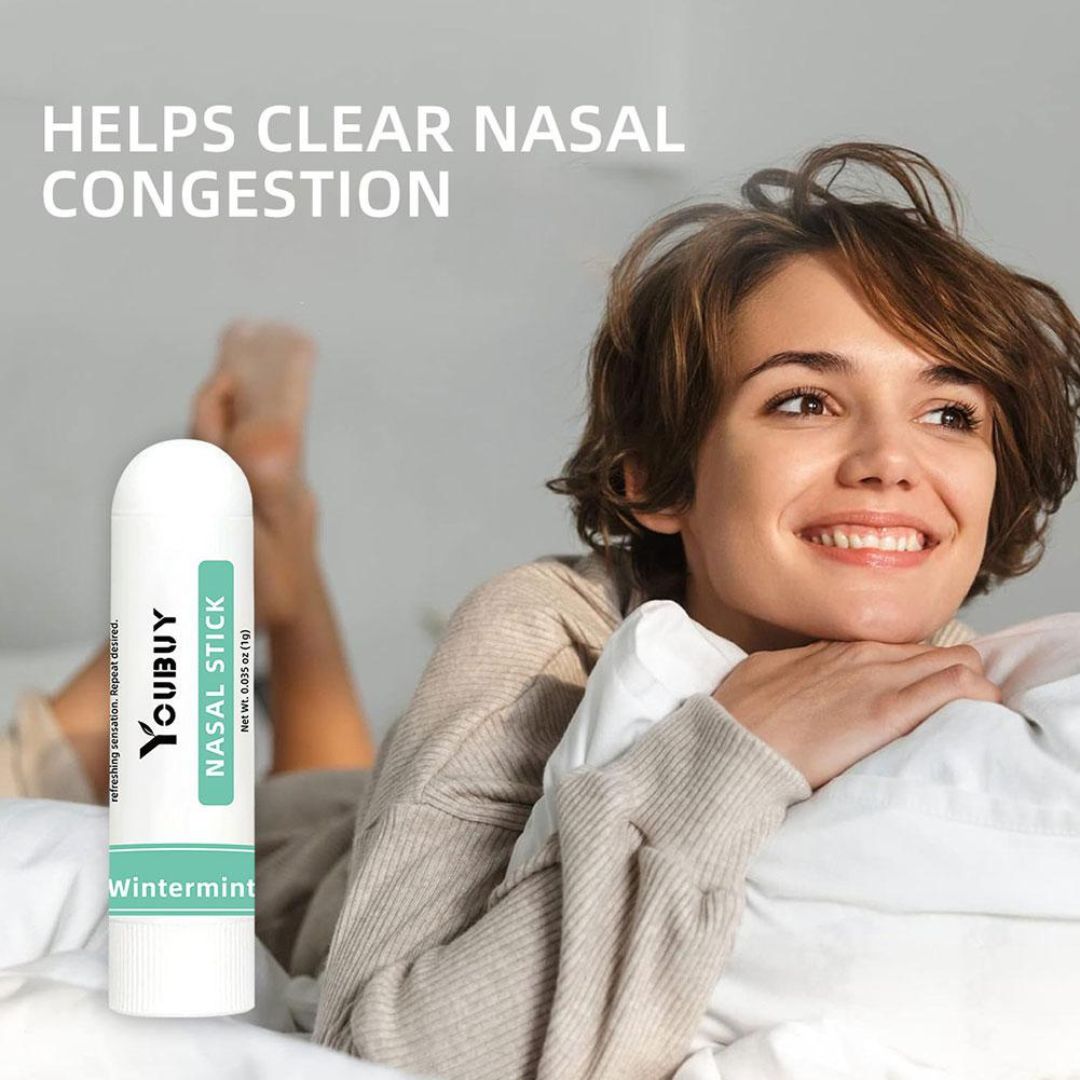 Breathe Instantly: Natural Nasal Stick for Clarity and Freshness