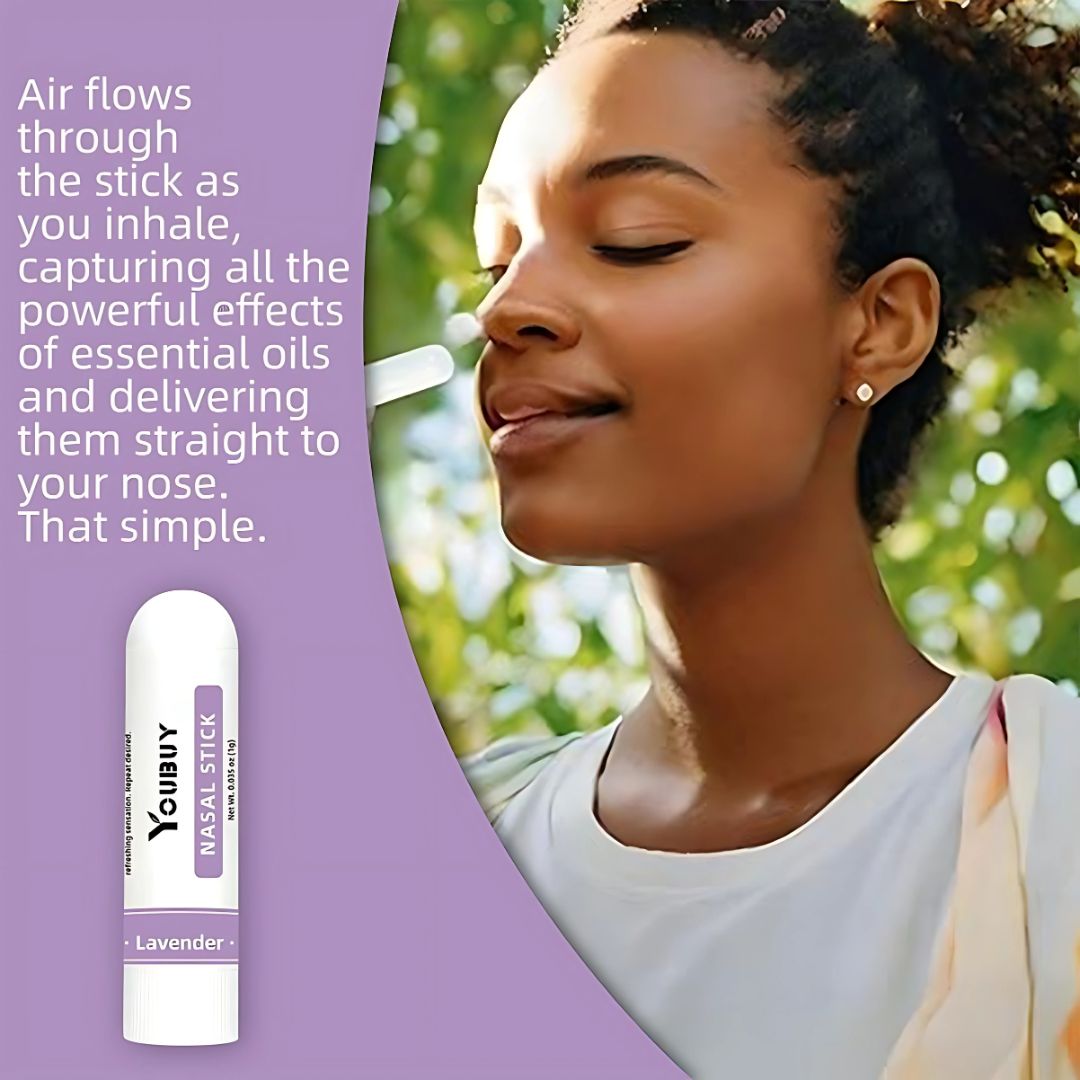 Breathe Instantly: Natural Nasal Stick for Clarity and Freshness