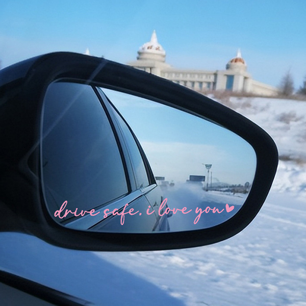 🔥2025 New Car Rearview Mirror Sticker