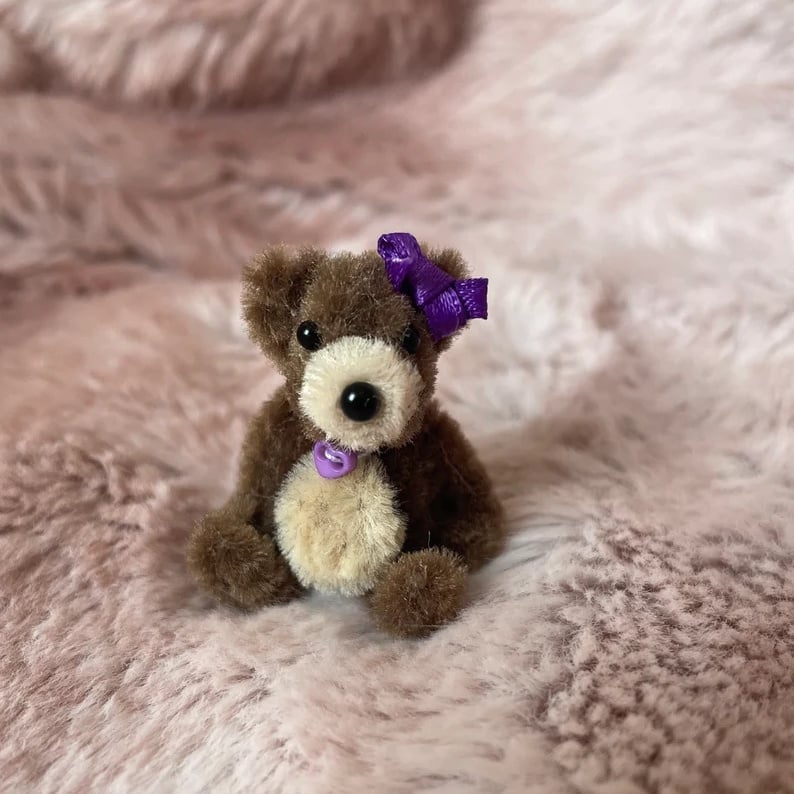 🎁2023-Christmas Hot Sale🎁✨SUMMER BIGGEST SALE✨Tiny Handmade Teddy Bear🧸