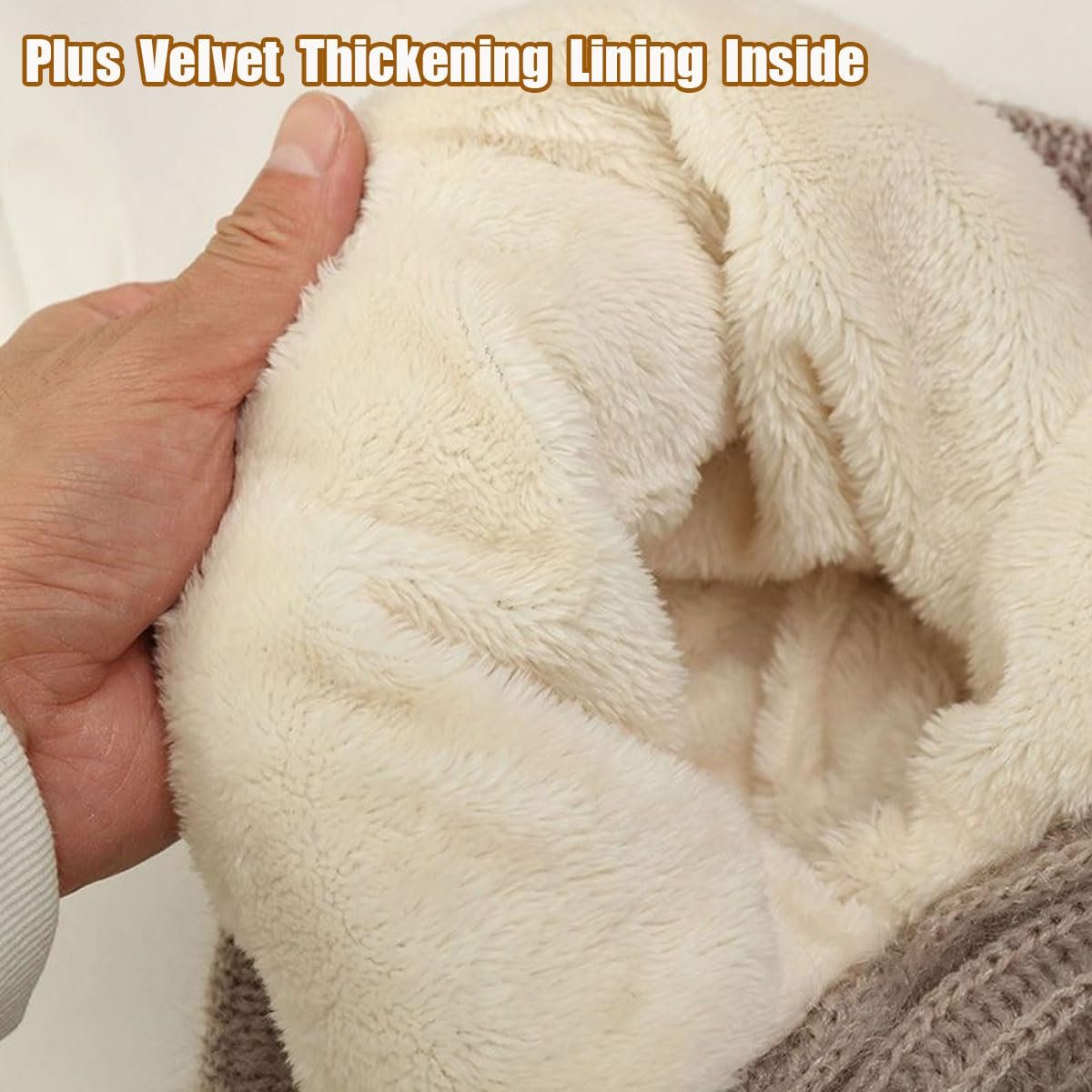 🎄Early Christmas Sale🎁 Integrated Ear Protection Windproof Cap Scarf