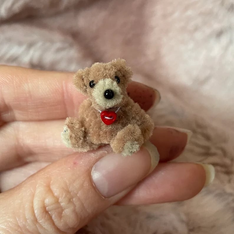 🎁2023-Christmas Hot Sale🎁✨SUMMER BIGGEST SALE✨Tiny Handmade Teddy Bear🧸