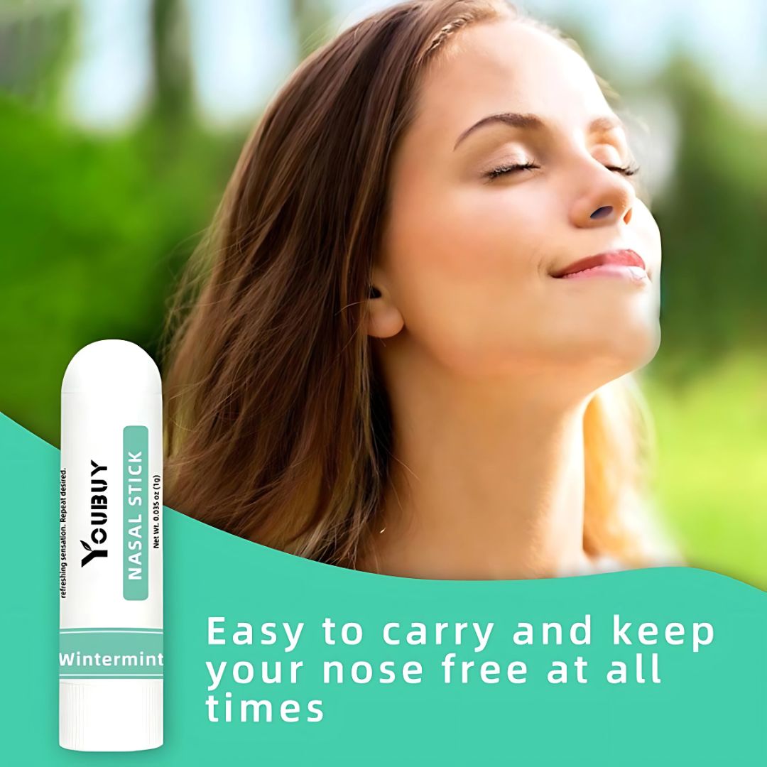 Breathe Instantly: Natural Nasal Stick for Clarity and Freshness