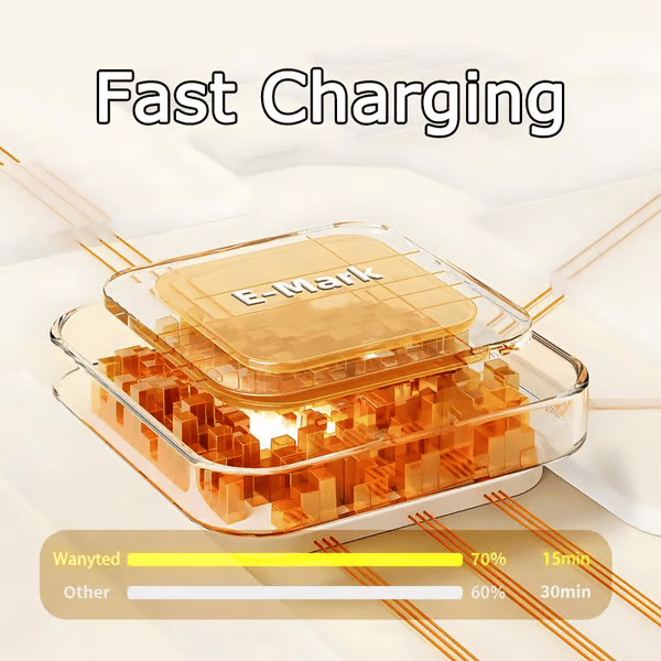🔥4-in-1 USB Charging Cable fast charging MAX 60W