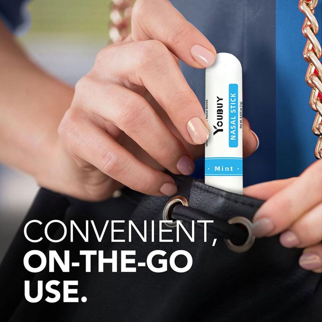 Breathe Instantly: Natural Nasal Stick for Clarity and Freshness