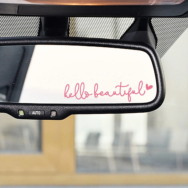 🔥2025 New Car Rearview Mirror Sticker