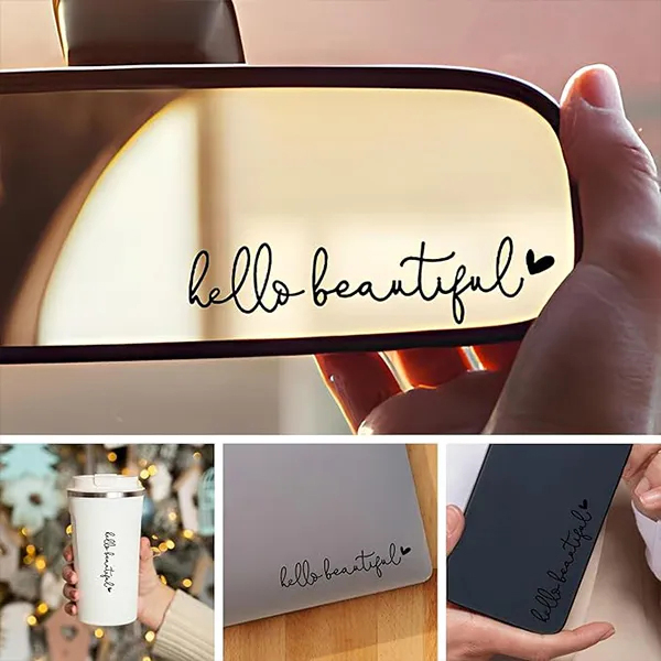 🔥2025 New Car Rearview Mirror Sticker