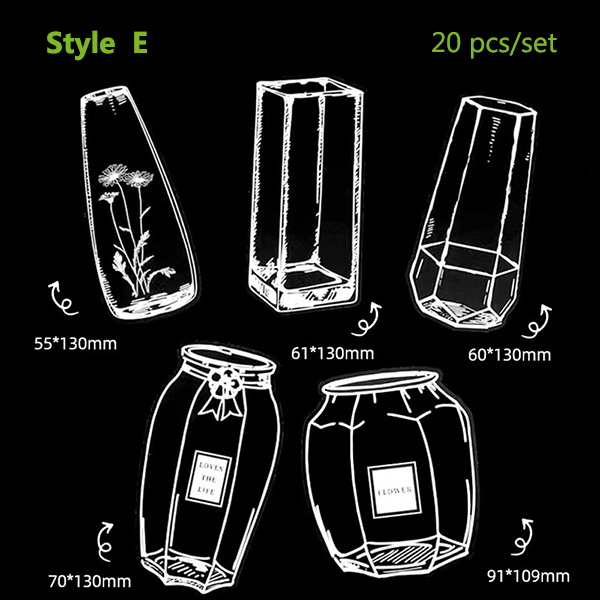 🎅Just $9.99 Today 🎁Transparent Dried Flower Bookmarks 20PCS