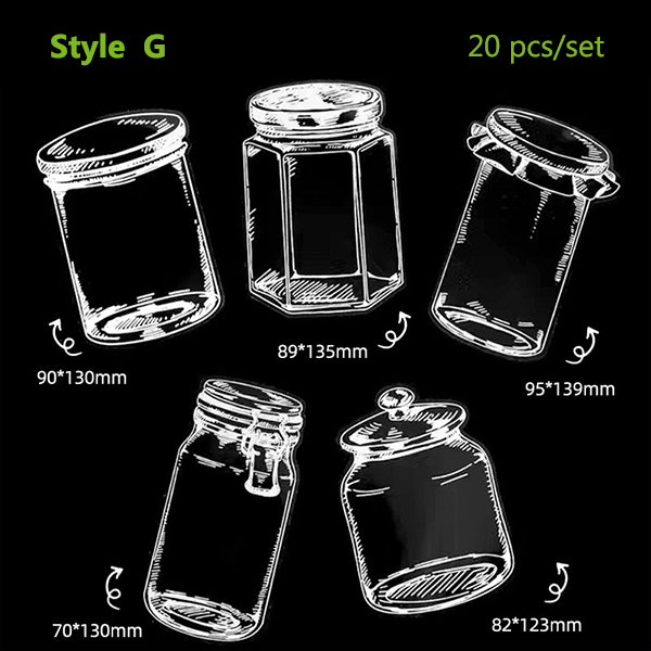 🎅Just $9.99 Today 🎁Transparent Dried Flower Bookmarks 20PCS