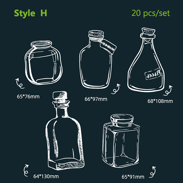 🎅Just $9.99 Today 🎁Transparent Dried Flower Bookmarks 20PCS