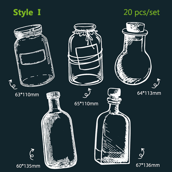 🎅Just $9.99 Today 🎁Transparent Dried Flower Bookmarks 20PCS