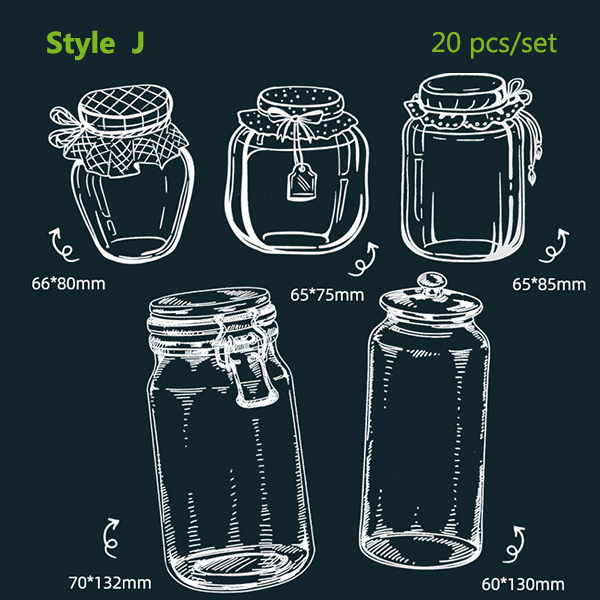 🎅Just $9.99 Today 🎁Transparent Dried Flower Bookmarks 20PCS