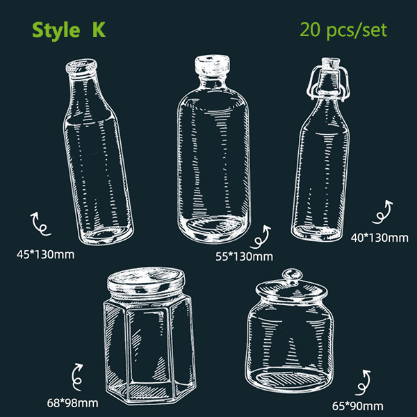 🎅Just $9.99 Today 🎁Transparent Dried Flower Bookmarks 20PCS