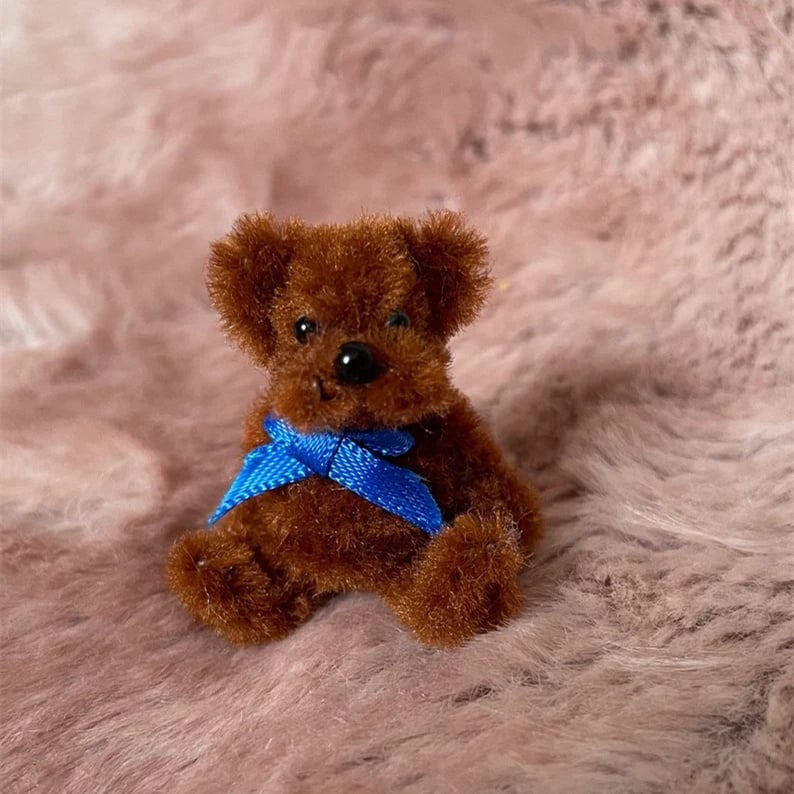 🎁2023-Christmas Hot Sale🎁✨SUMMER BIGGEST SALE✨Tiny Handmade Teddy Bear🧸