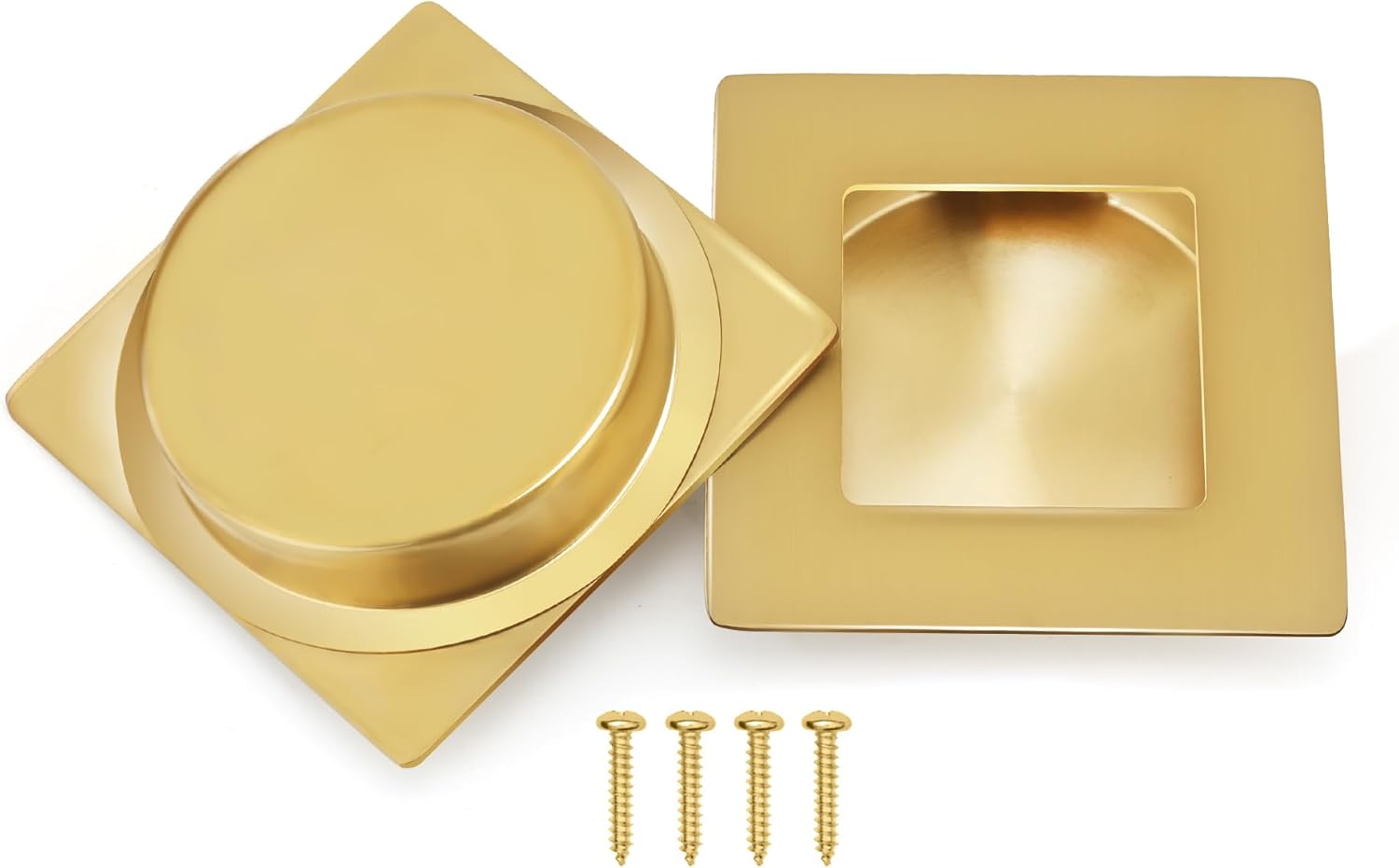  2-3/4 Inch Recessed Finger Flush Pulls