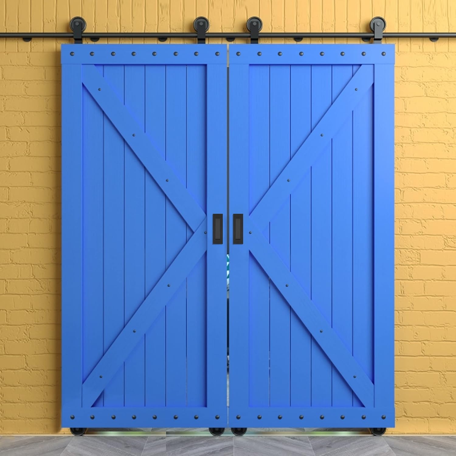 6 Inch Recessed Finger Flush Pulls for Pocket Door Closet Door