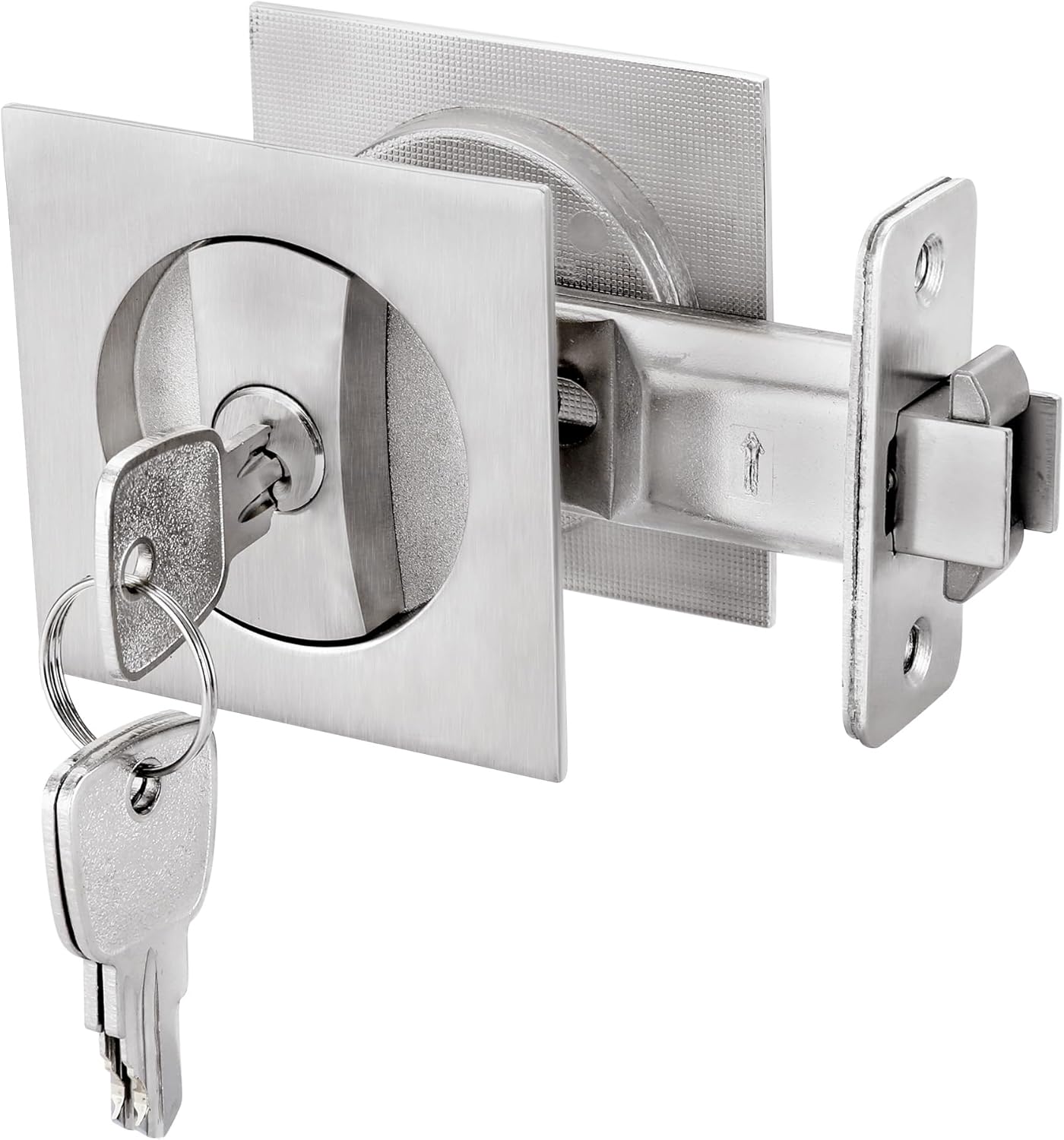 Pocket Door Lock with Key
