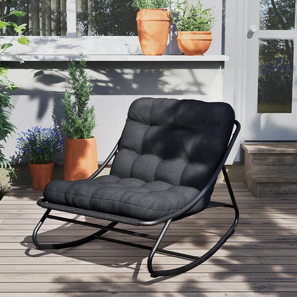 Powder Coated Steel Outdoor Chair