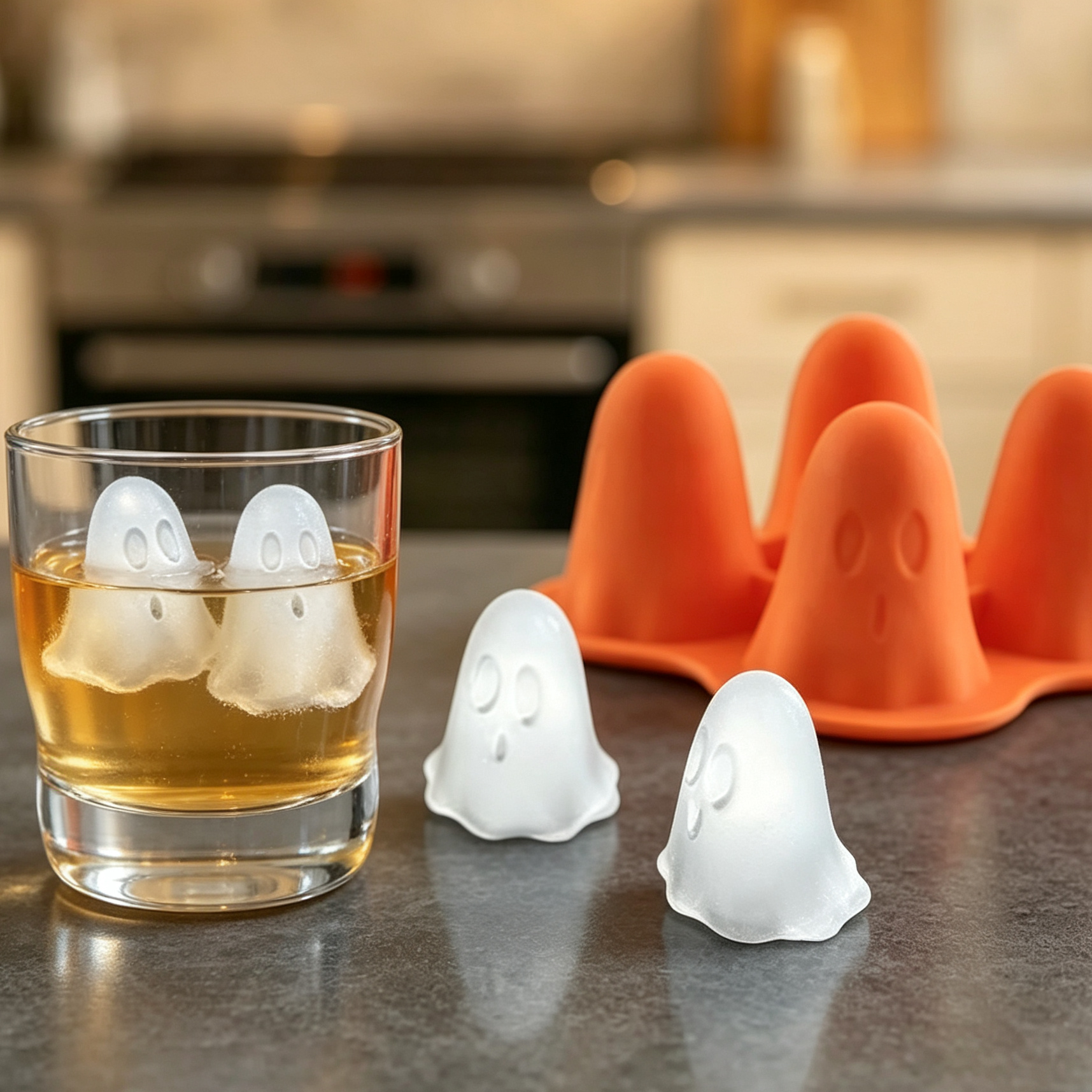 Ghost Ice Mold