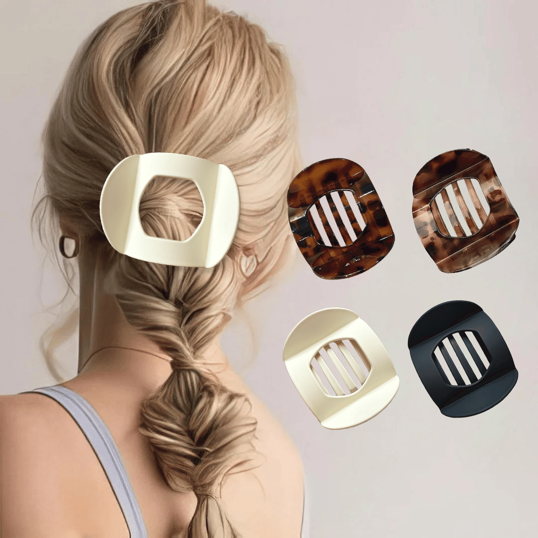 🎁Hot Sale 49% OFF💖Casual Versatile Solid Colour Lay Flat Hair Clip
