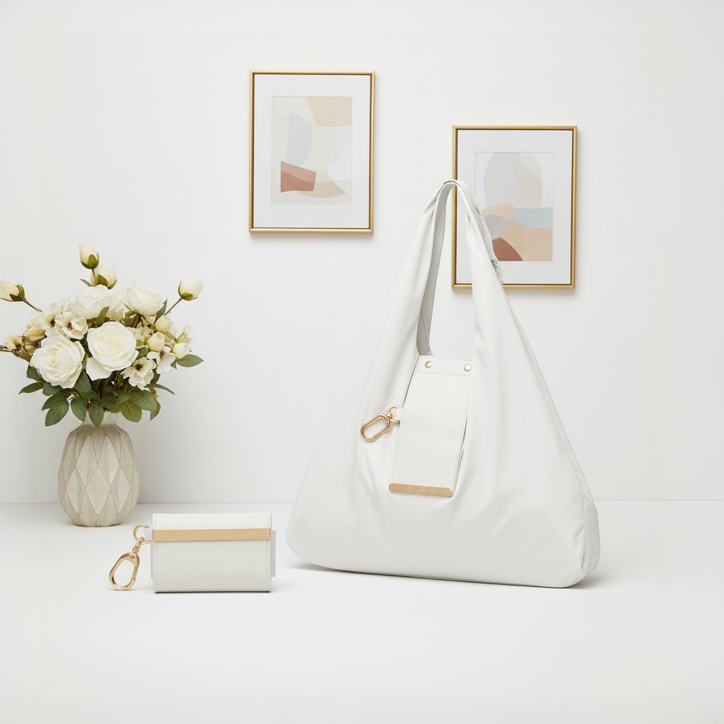 Elegance on the Go Foldable Tote
