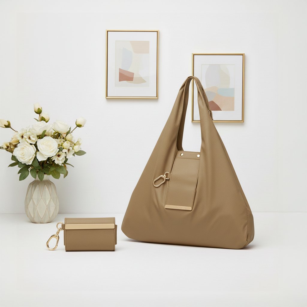 Elegance on the Go Foldable Tote