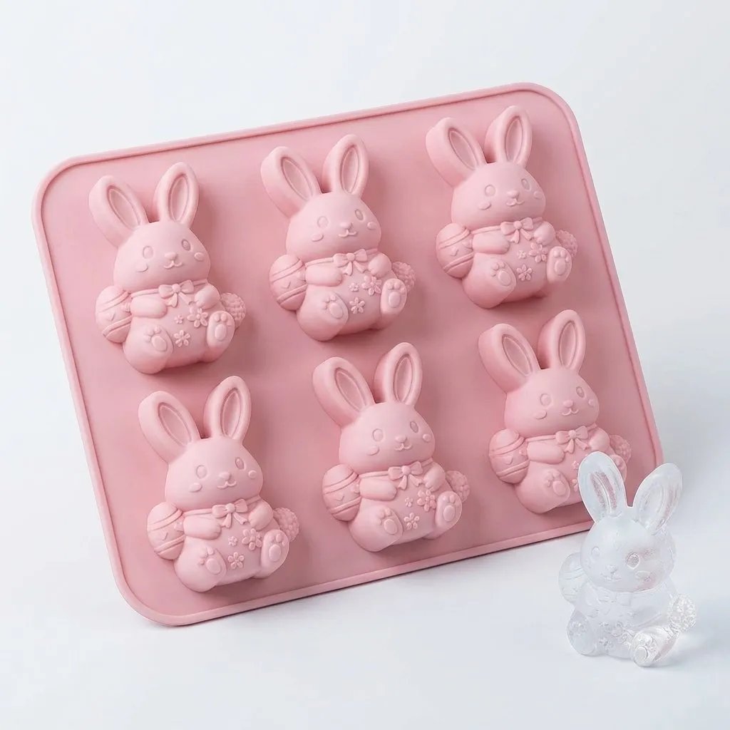 🐮 Mini Highland Cow Ice Cube & Dessert Mold 🧊🍪 Cute 3D Ice for Drinks, Parties & Gifts🎁