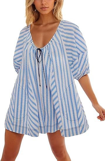 Puff Sleeve Romper (Buy 2 Free Shipping)