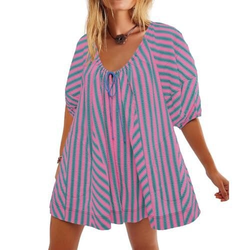 Puff Sleeve Romper (Buy 2 Free Shipping)