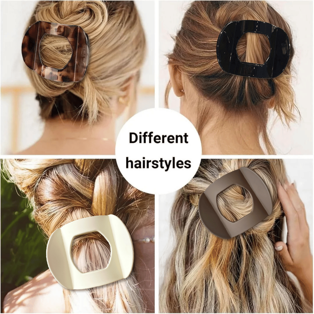 🎁Hot Sale 49% OFF💖Casual Versatile Solid Colour Lay Flat Hair Clip