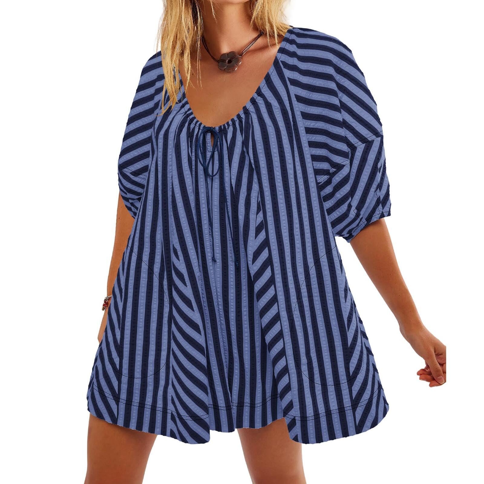Puff Sleeve Romper (Buy 2 Free Shipping)
