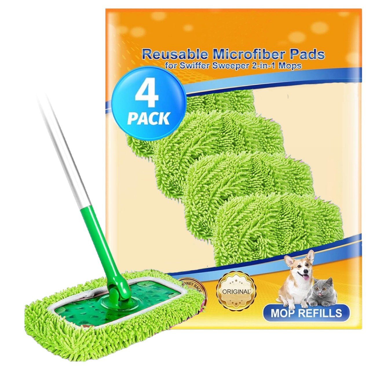 Reusable Mop Pads