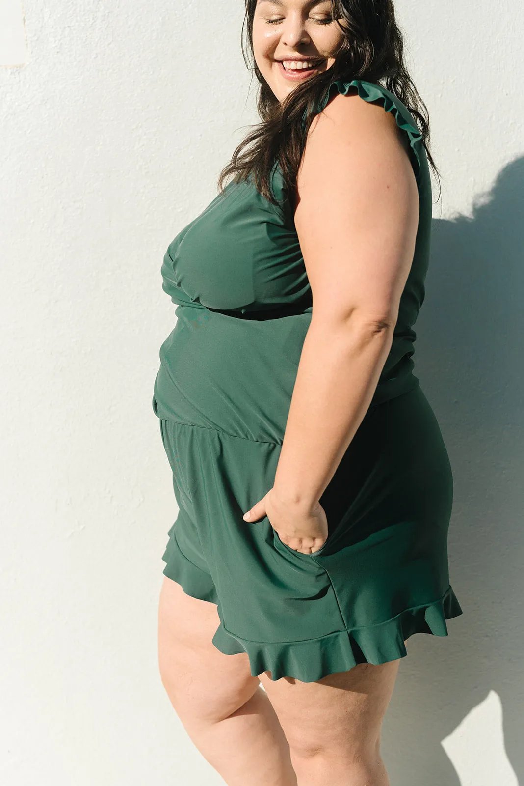 Momoop™ - Swim Romper Built-in Bra