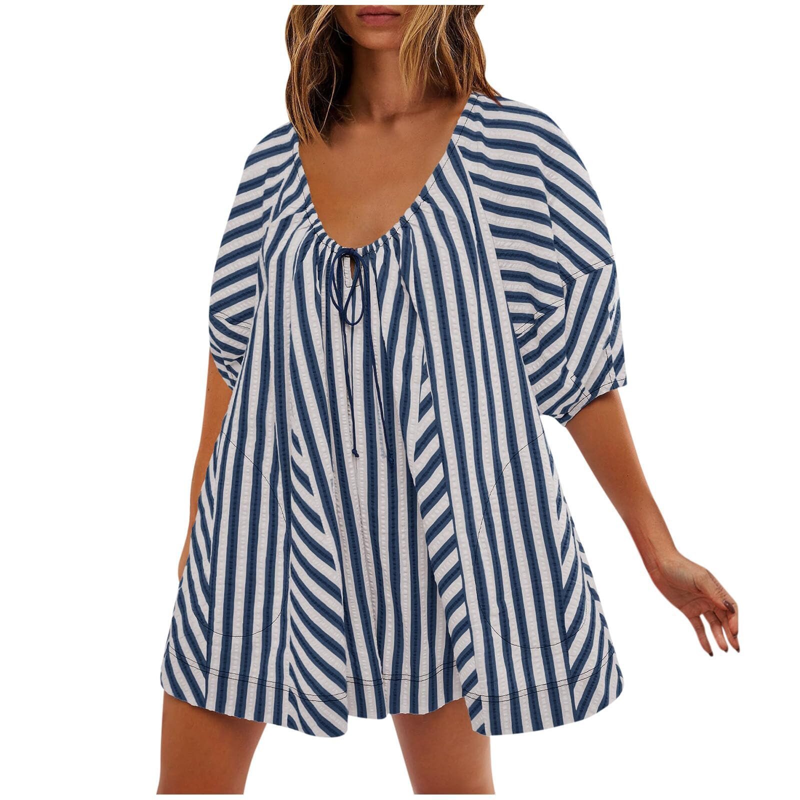 Puff Sleeve Romper (Buy 2 Free Shipping)