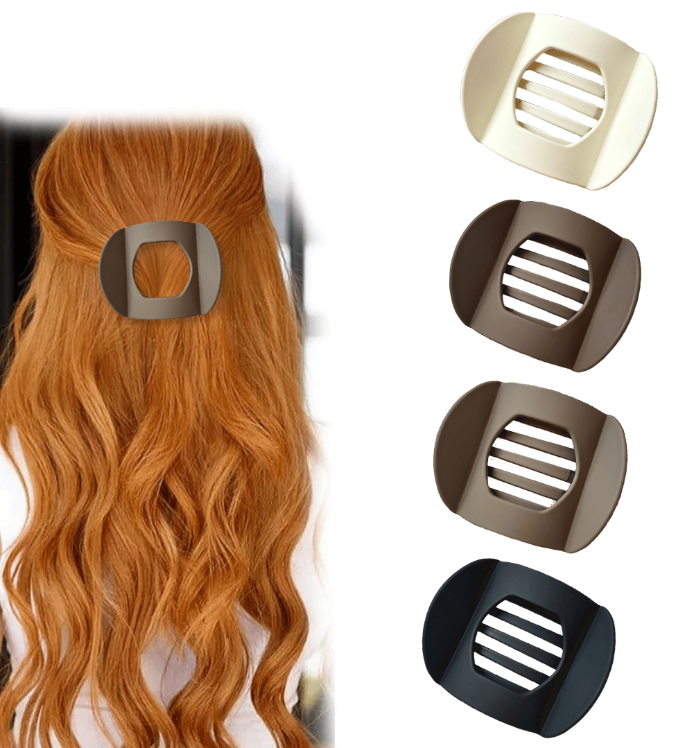 🎁Hot Sale 49% OFF💖Casual Versatile Solid Colour Lay Flat Hair Clip