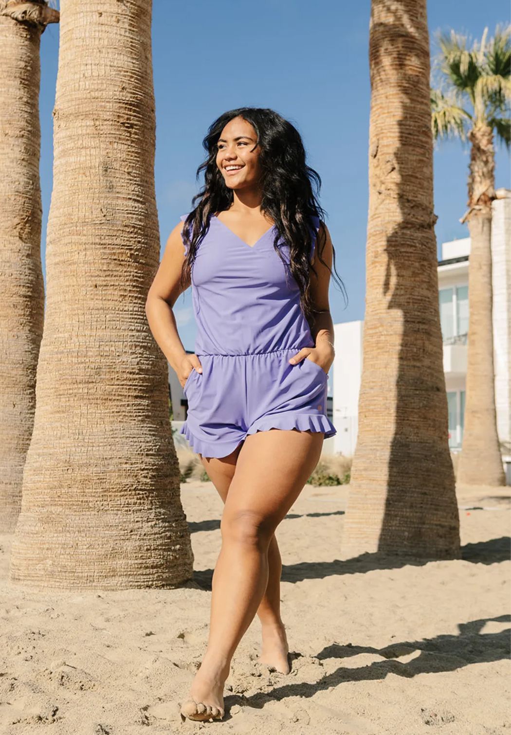 😍 Last Day Promotion 50% OFF😍 Swim Romper Built-in Bra