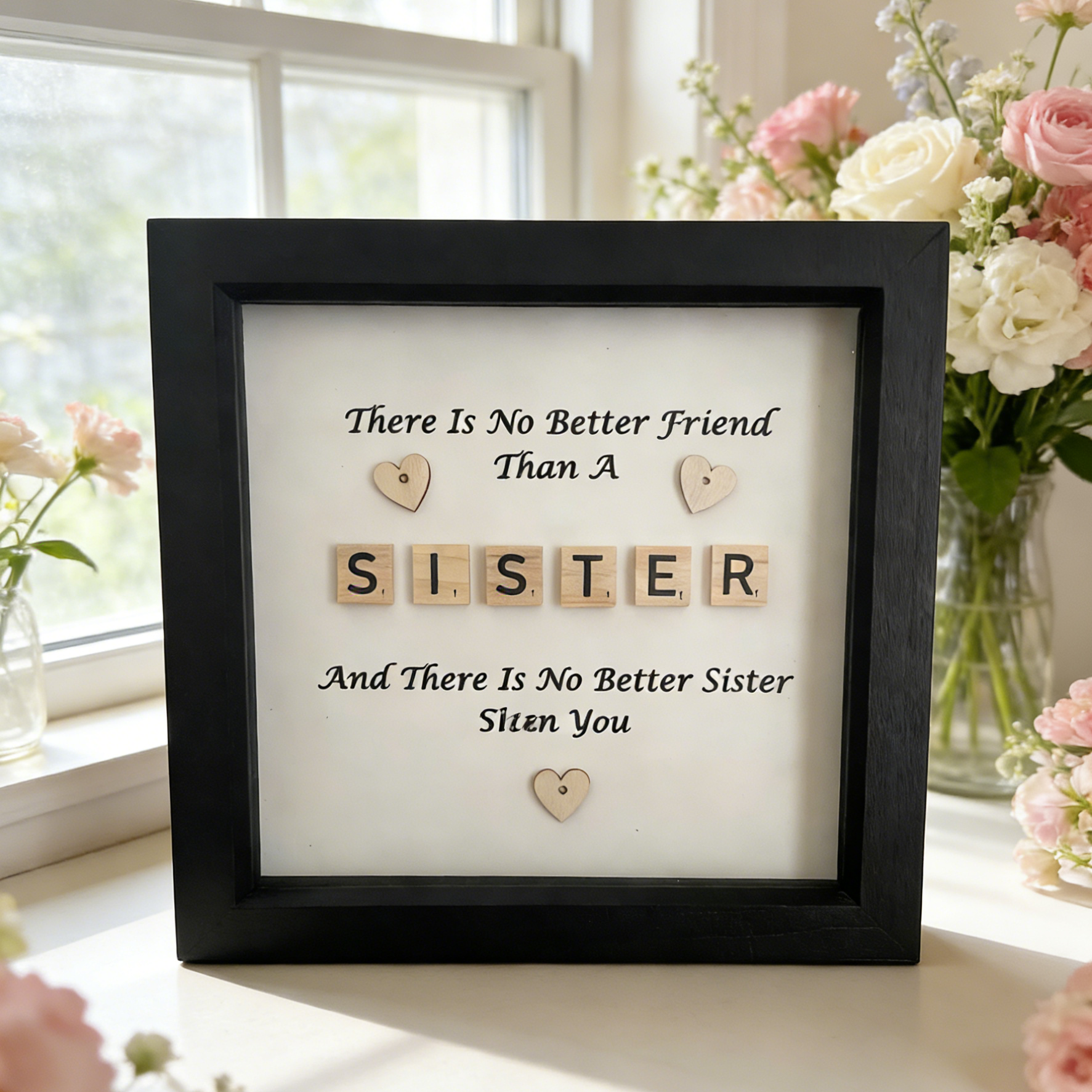 Sister Scrabble Frame Gift❤️