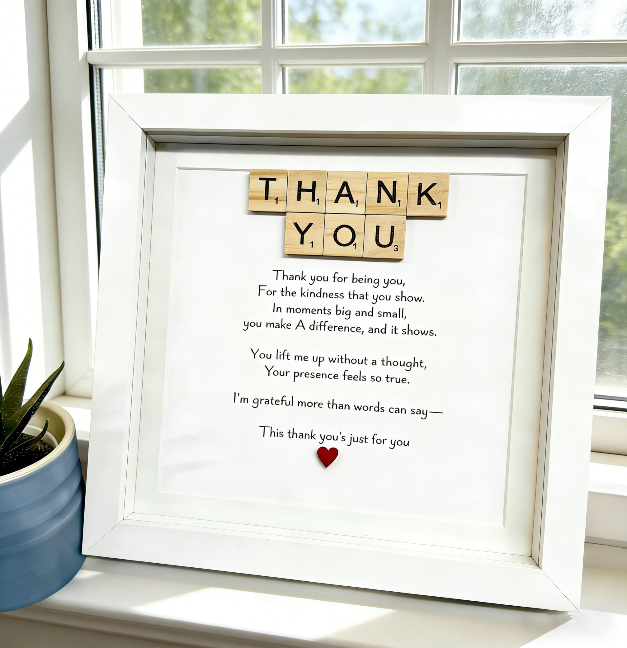 Thank You Frame – For a Dear Friend