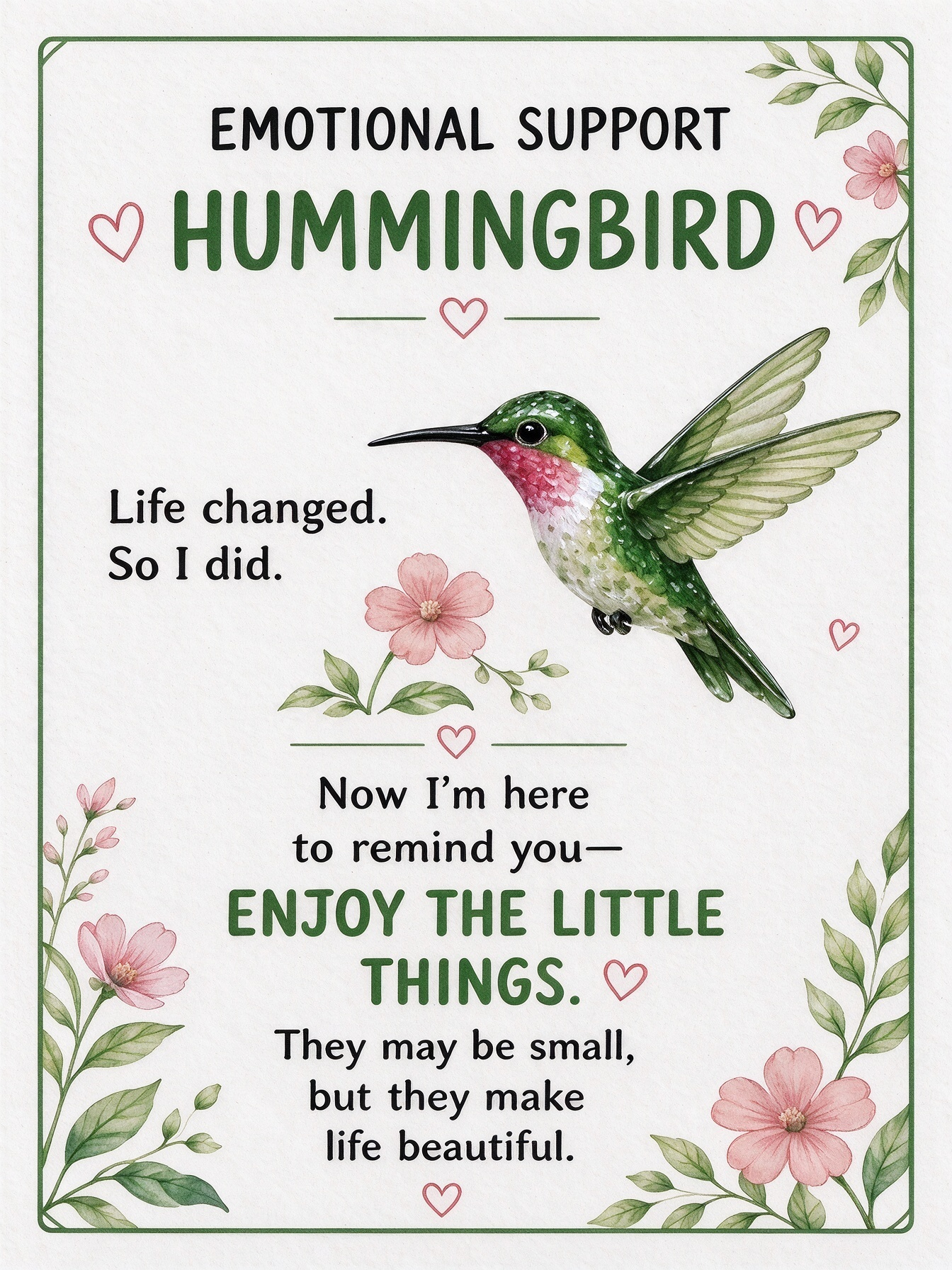 🔥HOT SALE 49% OFF -🦜Hummingbird Holiday Ornament With Card