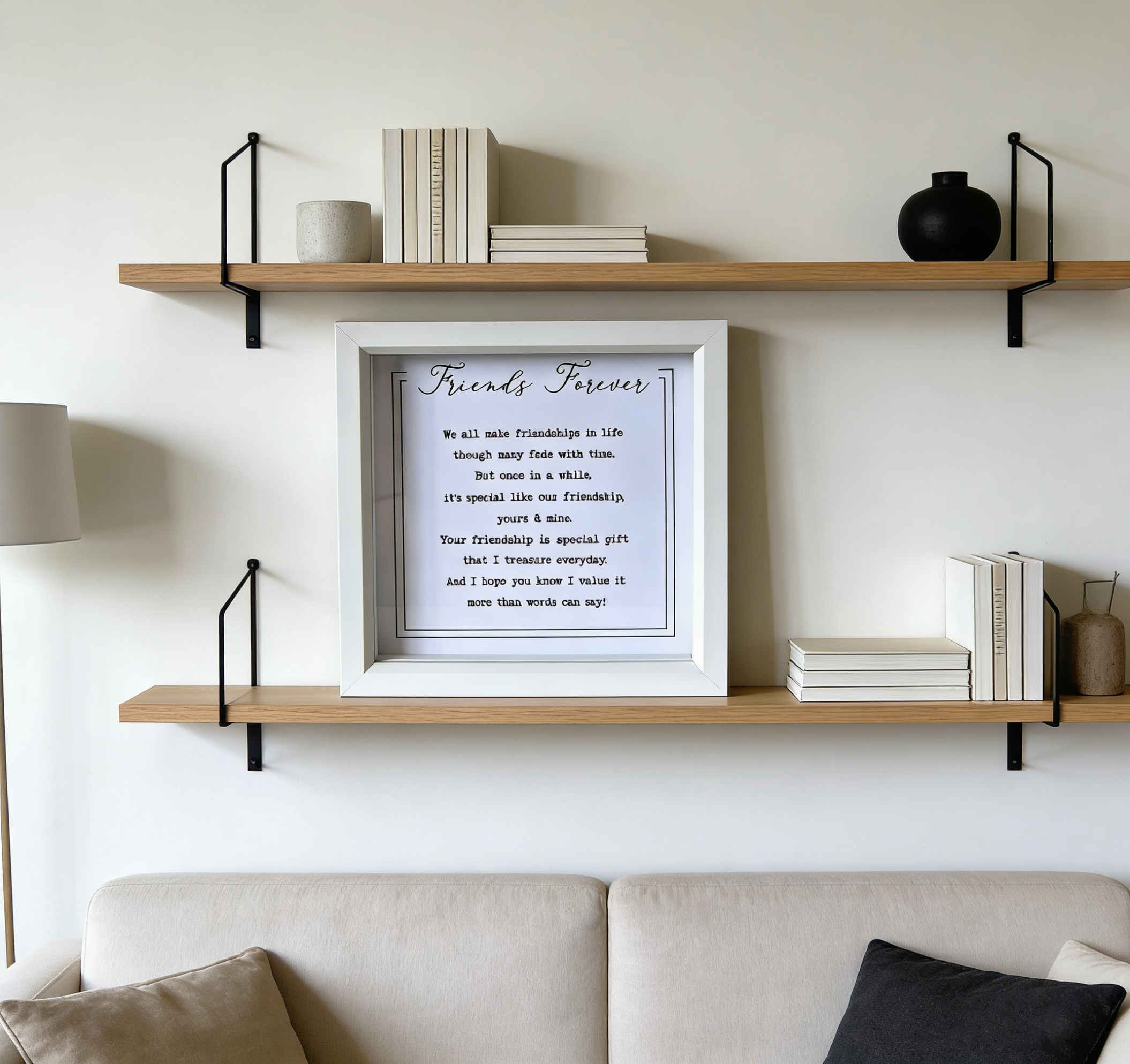 Friends forever frame