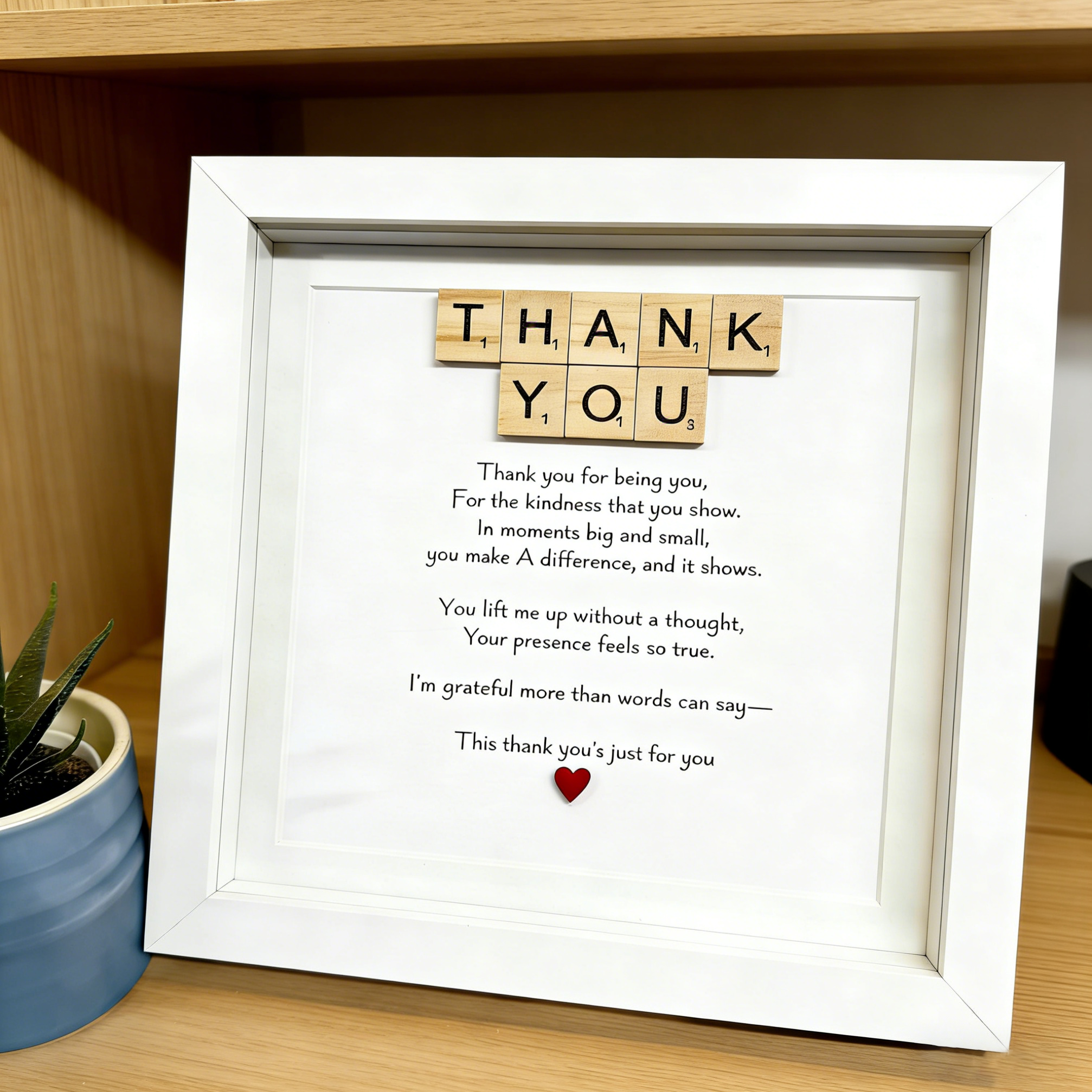 Thank You Frame – For a Dear Friend