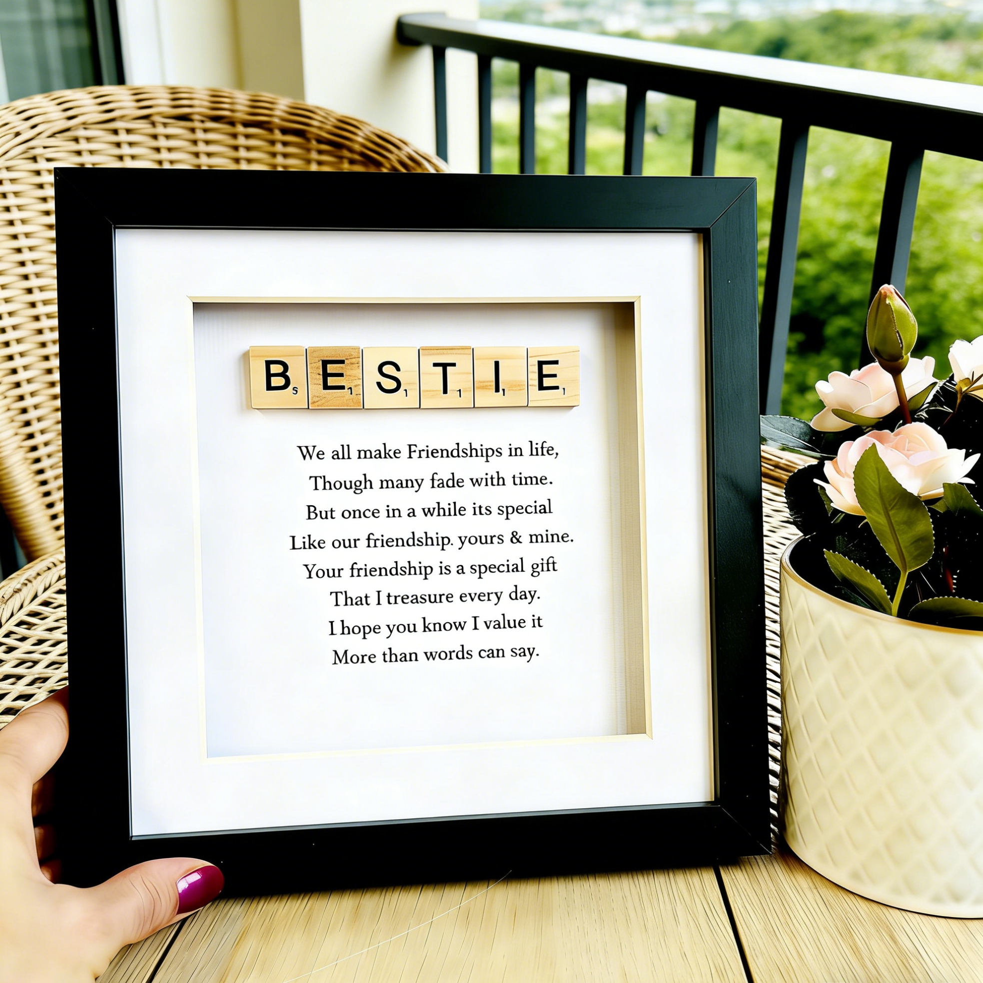 Bestie Friends Frame - Bestie gift